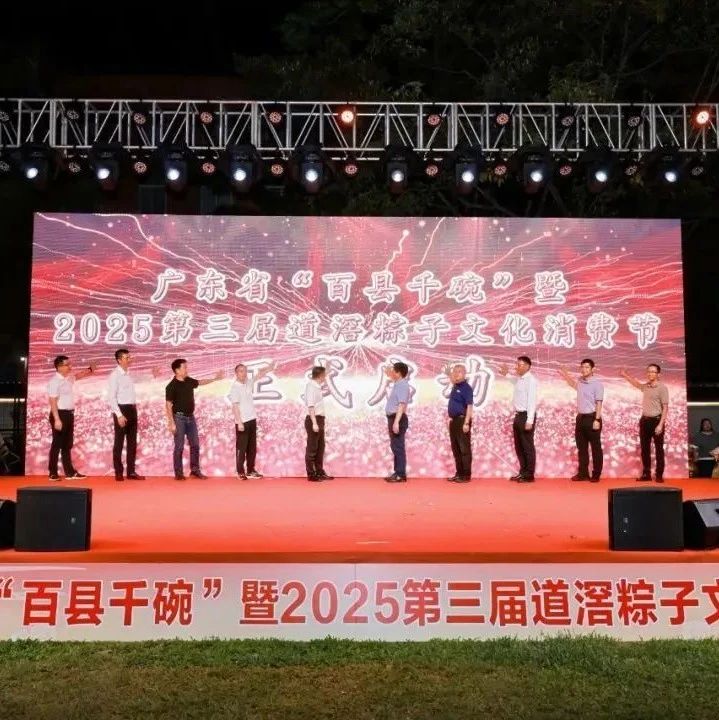 为期一个月！广东省“百县千碗”暨2025第三届道滘粽子文化消费节开幕